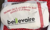 Beurre cru à la baratte bois - demi sel