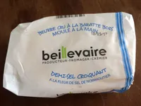 Beurre cru à la baratte bois demi-sel croquant