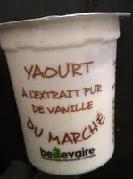 Yaourt à l'extrait pur de Vanille