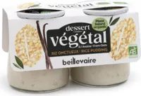 Dessert Végétal à l'avoine - Riz onctueux