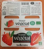 Brassé végétal à l'avoine - Fraise