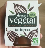 Dessert végétal à l'avoine chocolat