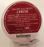 Yaourt à la cerise