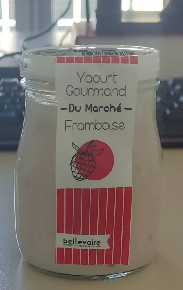 Yaourt Gourmand du marché Framboise