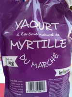 Yaourt à l'arôme naturel de myrtille