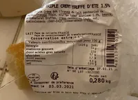 Mini triple creme truffe d’été