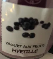 Yaourt aux fruits - Myrtille