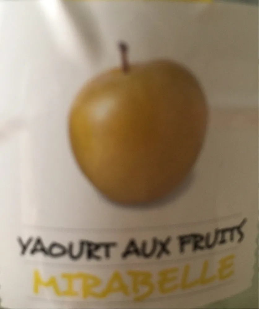 Yaourt aux fruits Mirabelle