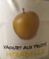 Yaourt aux fruits Mirabelle