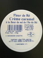 Crème caramel fleur de ré
