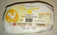 Préparation de Beurre au Citron moulé à la main