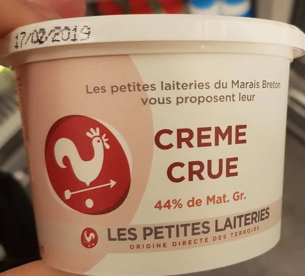 Crème crue
