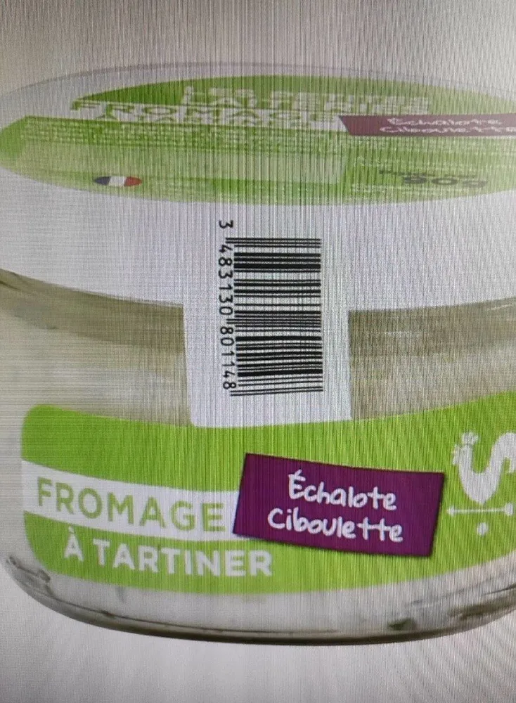 Fromage à tartiner échalote et ciboulette