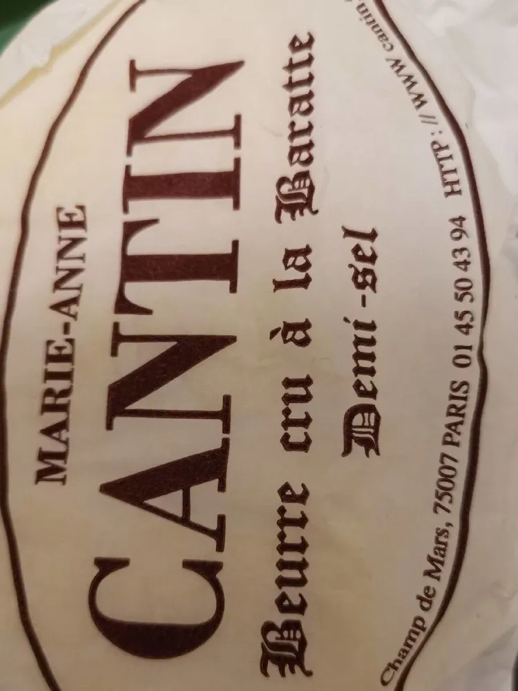 Beurre cru à la baratte demi sel