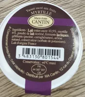 Yaourt sucré aux fruits