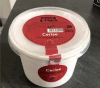 Fromage blanc cerise