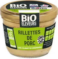 Rillettes de  porc bio
