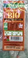 Saucisson sec Bio aux noisettes