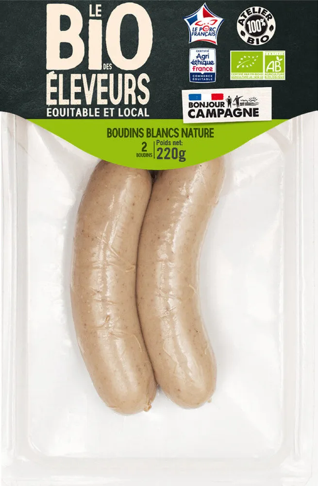 BOUDINS BLANCS NATURE