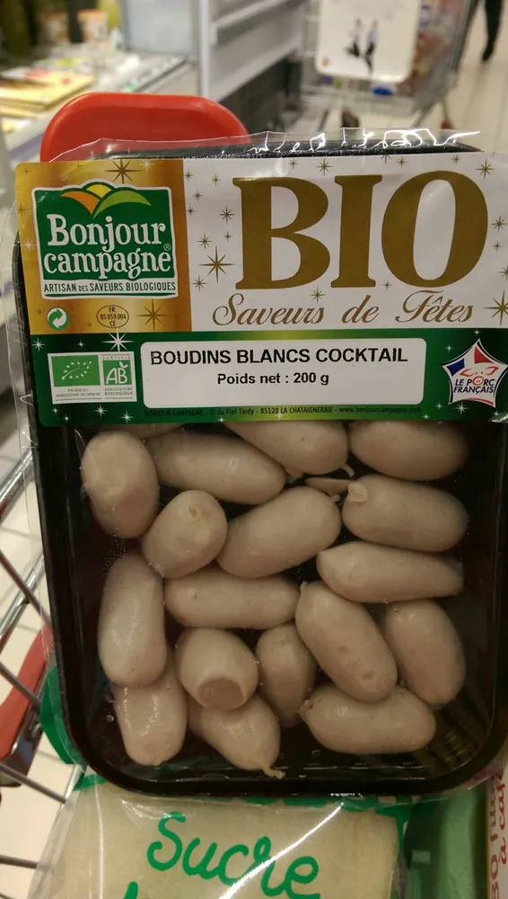 Bio  Boudin Blanc Cocktail