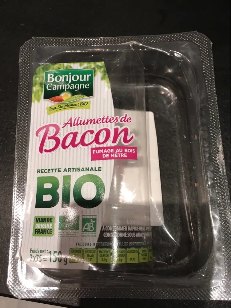 Allumettes de bacon