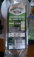 Saucisson Sec bio Au Poivre Vert