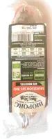 Saucisson sec bio aux noisettes