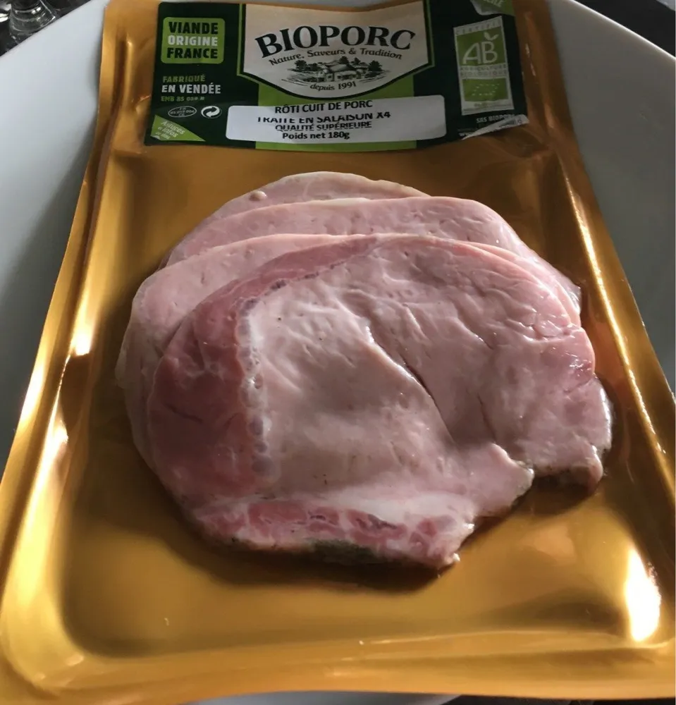 Roti De Porc Cuit Filet X4 Tranches