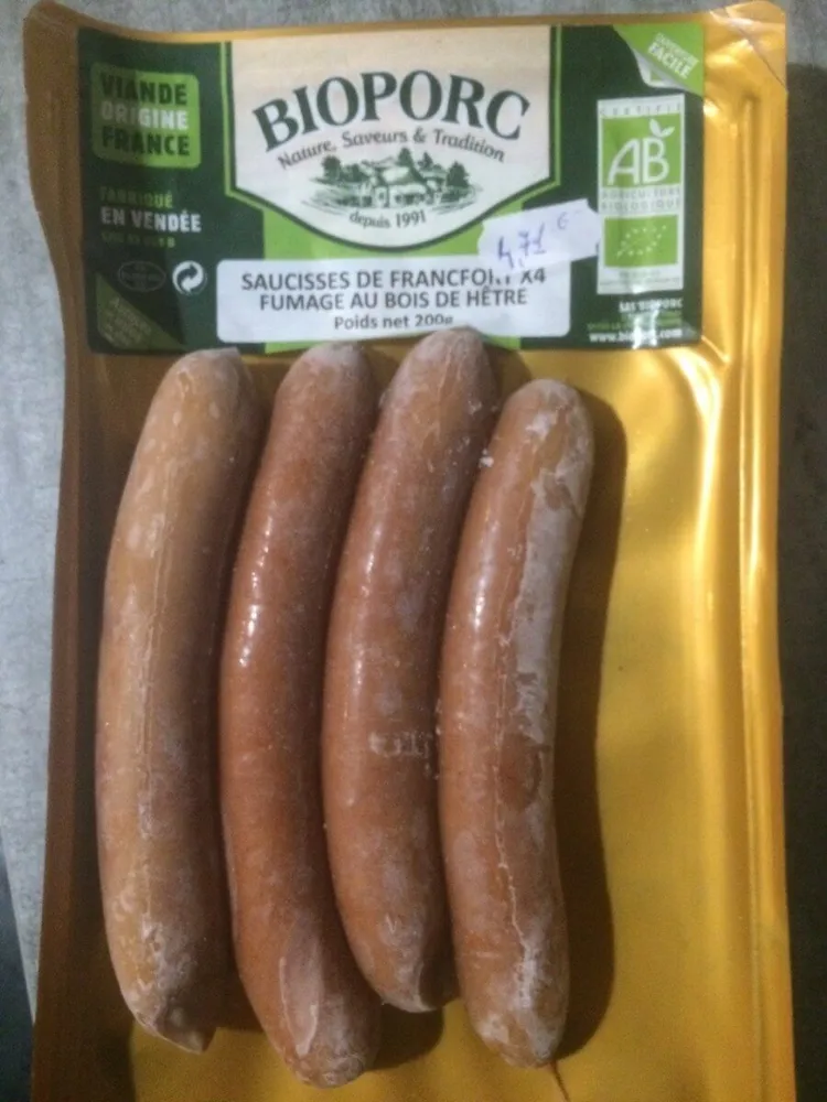 Saucisses de Francfort