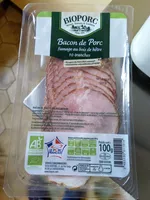Bacon de porc bio