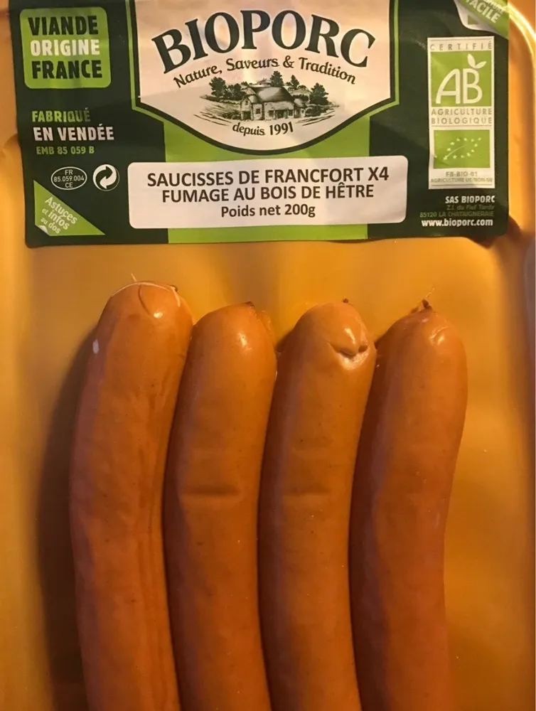 Saucisses de francfort