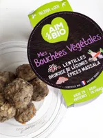 Bouchées végétales lentilles