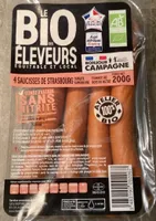 4 saucisses de strasbourg