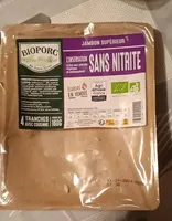 Jambon supérieur sans nitrite