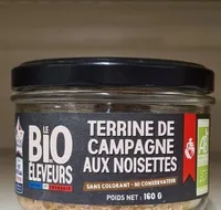 Terrine de campagne aux noisettes
