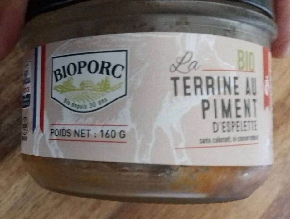 Terrine au piment d'espelette