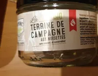 La terrine de campagne aux noisettes