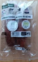 Saucisses fumées au bois de hêtre
