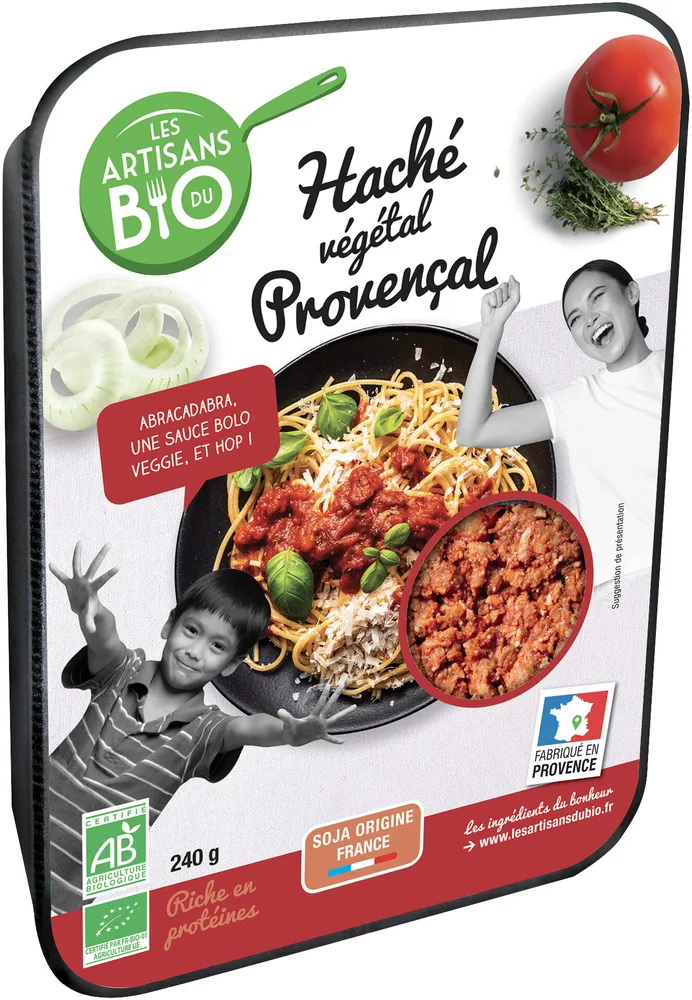 Haché végétal cuisiné à la provençale 240g
