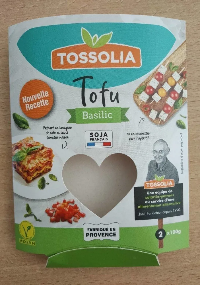 Tofu basilic