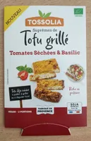 Tofu grillé tomates séchées & basilic