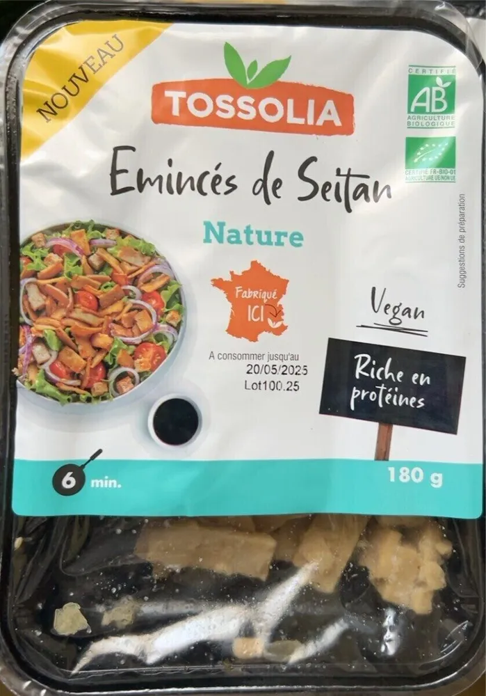 Emincés de Seitan Nature