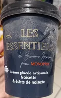Creme glacée artisanale Noisette et éclats de noisette