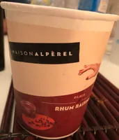 Glace rhum raisin