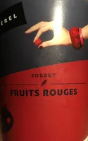 Sorbet fruit rouge