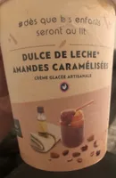 Dulce de leche amandes caramelisées