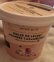 Crème Glacée Dulce de Leche, Amandes Caramélisées