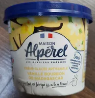 Crème glacée articisanle Vanille bourbon de Manadascar