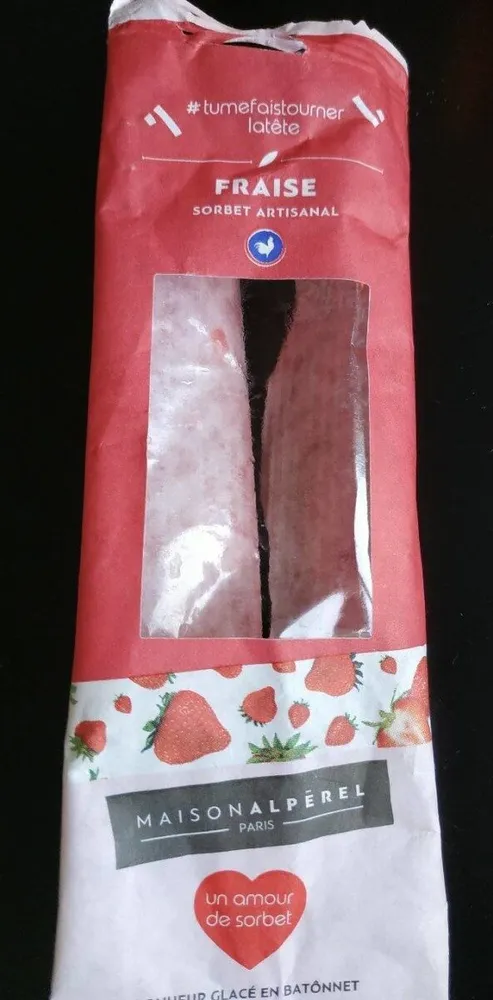Sorbet fraise