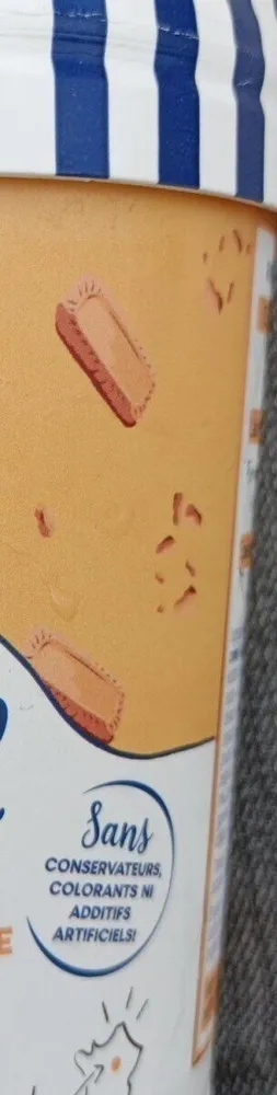 Crème glacée artisanale spéculos
